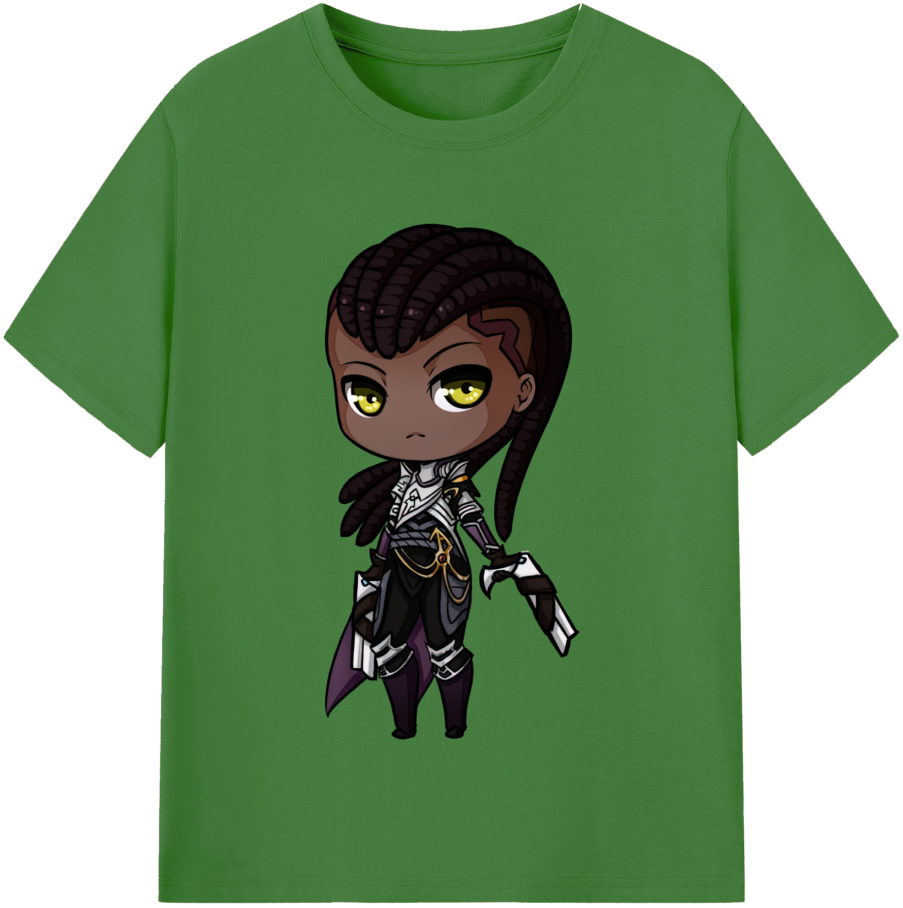 リーグ・オブ・レジェンド League of Legends LOL レディースカジュアルプリントTシャツ（綿100％）